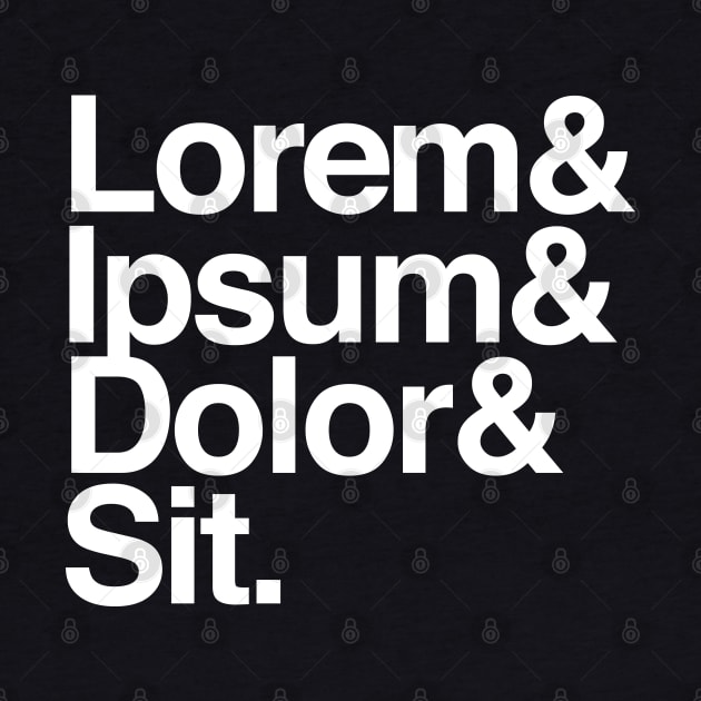 Lorem Ipsum Greek Text Graphic Design by artbitz